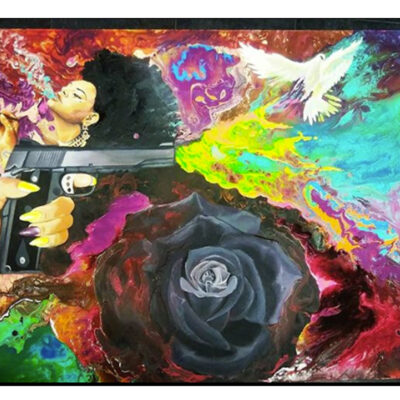 Gun-metal Rose